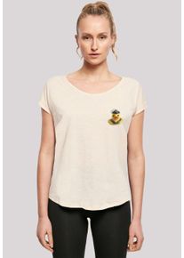 F4NT4STIC Damen T-Shirt "Rubber Duck Captain Long", beige, casual, Gr. XXL, Obermaterial: 100% Baumwolle, Shirts, Print