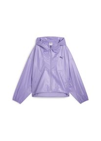 Puma Damen Windbreaker "WARDROBE ESS Oversized Windjacke Damen", lila, Gr. S, Obermaterial: 100% Polyester, Jacken