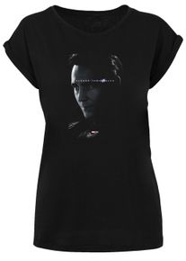 F4NT4STIC Herren Kurzarmshirt "F4NT4STIC Damen", schwarz, casual, Gr. XS, unifarben, 100% Baumwolle, Shirts