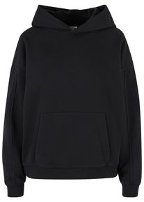 Urban Classics Damen Kapuzenpullover "Urban Classics Damen Ladies Organic Oversized Hoody", schwarz, casual, Gr. XL, unifarben, 100% Baumwolle,