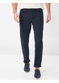 Brax Herren Chinohose "Style COOPER", blau, Gr. 44, 67% Leinen, 30% Baumwolle, 3% Elasthan, Hosen