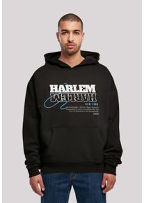 F4NT4STIC Herren Kapuzenpullover "Harlem OVERSIZE HOODIE", schwarz, casual, Gr. M, Obermaterial: 100% Baumwolle, Pullover, Print