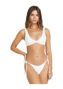 Billabong Damen Bikini-Hose "Salt And Sol Tie Side Hike", weiß, Gr. XS, 91% Polyester, 9% Elasthan, Badehosen