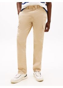 Tommy Hilfiger Herren Cargohose "DENTON LW TWILL CARGO", grün, casual, Gr. 40, Twill, Obermaterial: 100% Baumwolle, Hosen