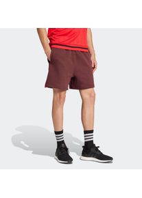 Herren Shorts "M ESS CB SHO", rot, sportlich, Gr. XL, adidas Sportswear, Obermaterial: 55% Baumwolle, 36% Polyester, 9% Viskose, Hosen