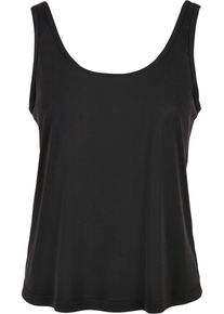 Urban Classics Herren Muskelshirt "Urban Classics Damen Ladies Modal Loose Top", schwarz, casual, Gr. 5XL, unifarben, 77% Modal, 23% Polyester, Shirts