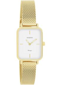 Oozoo Damen Quarzuhr, gold, Armbanduhren, Armbanduhr, Damenuhr, Edelstahlarmband, analog
