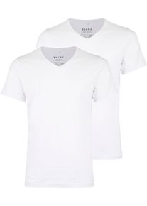 Blend Herren T-Shirt, weiß, Basic, Gr. XXL, unifarben, Single Jersey, Obermaterial: 95% Baumwolle, 5% Elasthan, Shirts