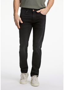 Bison Herren 5-Pocket-Jeans "Bison Jeans", schwarz, Gr. 32, Oberstoff: 92% Baumwolle, 6% Polyester, 2% Elasthan, Jeans