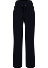 MAC Damen Stoffhose "EASY WIDELEG", schwarz, casual, Gr. 34, unifarben, Obermaterial: 77% Polyamid, 23% Elasthan, Hosen, sehr elastische Qualität,