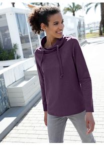 Classic Basics Damen Langarmshirt "Shirt", lila, Gr. 40, unifarben, 100% Baumwolle, Shirts