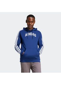 Herren Kapuzensweatshirt "M C COLLEG HOOD", blau, sportlich, Gr. L, adidas Sportswear, Obermaterial: 70% Baumwolle, 30% Polyester, Sweatshirts