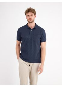 Lerros Herren Poloshirt "Lerros Poloshirt in weicher Piquéqualität", blau, Gr. XXXL, 100% Baumwolle, Shirts