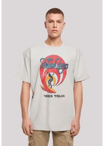 F4NT4STIC Herren T-Shirt "The Beach Boys Band Surfer '83 Vintage", grau, casual, Gr. L, Obermaterial: 100% Baumwolle, Shirts, Print