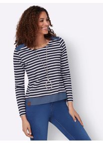 Casual Looks Damen T-Shirt "Shirt", bunt, Gr. 44, gemustert, gestreift, 100% Baumwolle, Shirts
