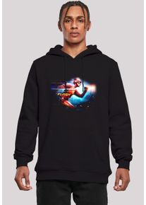 F4NT4STIC Herren Kapuzenpullover "DC Comics The Flash Sparks", schwarz, casual, Gr. XXL, Obermaterial: 65% Baumwolle, 35% Polyester, Pullover, Print