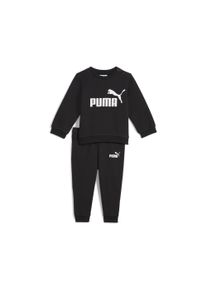 Puma Kinder Jogginganzug "Essentials Minicats Crew Jogginganzug Kinder", schwarz, Gr. 92, Obermaterial: 32% Polyester, 68% Baumwolle; Rippe: 97%