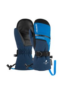 Reusch Kinder Fäustlinge "Lando R-TEX XT Junior Mitten", blau, klassisch, Gr. 5, mehrfarbig, 80% Polyester, 10% Polyurethan, Handschuhe, mit höchster