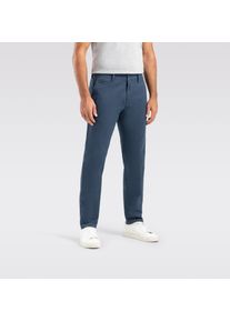 MAC Herren Chinohose "Lennox"midnight blau stripes, casual, Gr. 33, Web, Obermaterial: 98% Baumwolle, 2% Elasthan, Hosen