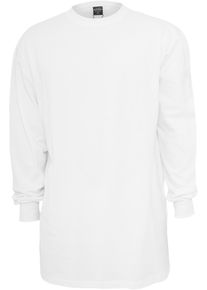 Urban Classics Herren T-Shirt "Urban Classics Herren Tall Tee L/S", weiß, casual, Gr. XL, unifarben, 100% Baumwolle, Shirts