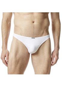 Bruno Banani Herren String "CHECK LINE 2.0 STRING", Gr. 4weiß karo, Obermaterial: 90% Polyamid, 7% Elasthan, 3% sonstige Fasern, kariert, Unterhosen