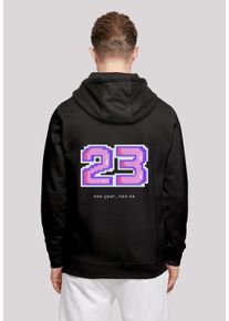 F4NT4STIC Herren Kapuzenpullover "SIlvester Party Happy People Only", schwarz, casual, Gr. L, Obermaterial: 50% Baumwolle, 50% Polyester, Pullover,