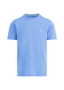 Fynch-Hatton Herren Rundhalsshirt, blau, casual, Gr. XXXL, unifarben, Jersey, Obermaterial: 100% Baumwolle, Shirts, mit Logo-Stickerei