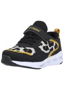 ZIGZAG Kinder Sneaker "Certiny", Gr. 30, schwarz, Polyurethane, Kunstfaser, sportlich, Schuhe, mit blinkenden Lichtern in der Sohle