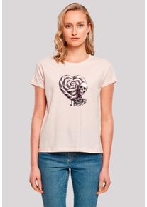F4NT4STIC Damen T-Shirt "Süße Süßigkeiten Herzform Liebe", pink, casual, Gr. XXL, Obermaterial: 100% Baumwolle, Shirts, Premium Qualität