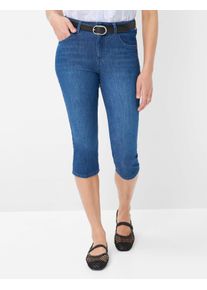Brax Damen 5-Pocket-Jeans "Style SHAKIRA C", blau, Gr. 24, 79% Baumwolle, 11% Polyester, 8% Lyocell, 2% Elasthan, Jeans