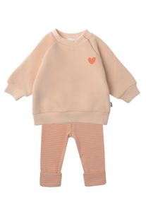 Liliput Kinder Sweatanzug "Herz", bunt, Gr. 98, bedruckt, 80% Baumwolle, 20% Polyester, Sportanzüge, bestehend aus Leggings und Sweatshirt