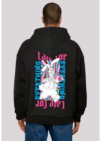 F4NT4STIC Herren Kapuzenpullover "Alice im Wunderland", schwarz, casual, Gr. M, Obermaterial: 100% Baumwolle, Pullover, Nostalgie, Retro Print,