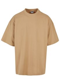 Urban Classics Herren T-Shirt "Urban Classics Herren Huge Tee", beige, casual, Gr. S, unifarben, 100% Baumwolle, Shirts