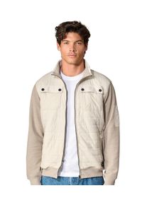 Casamoda Herren Sweatjacke "Casamoda Sweatjacke uni", beige, Gr. M, 60% Baumwolle, 40% Polyester, Sweatjacken