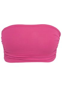 Urban Classics Damen Bügelloser BH "Urban Classics Damen Ladies Bandeau Top", Gr. S, pink, 95% Baumwolle, 5% Elasthan, BHs