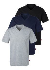 s.Oliver Herren T-Shirt, Gr. S, blau, Jersey, Obermaterial: 100% Baumwolle, unifarben, Basic, Shirts, in uni