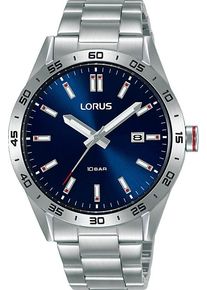 Lorus Damen Quarzuhr, silber, Armbanduhren, Armbanduhr, Herrenuhr, Damenuhr, Datum, bis 10 bar wasserdicht