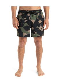 Quiksilver Herren Badeshorts, grün, sportlich, Gr. L, Obermaterial: 92% Polyester, 8% Elasthan, Badehosen
