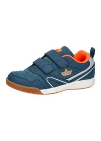 Lico Kinder Indoorschuh "Sportschuh Boulder V", Gr. 28, blau, Synthetik, Schuhe
