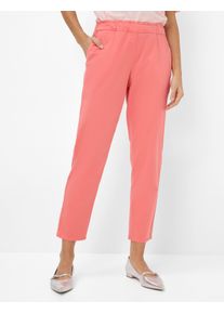 Brax Damen 3/4-Hose "Style MONA S", rot, Gr. 44, 78% Baumwolle, 19% Lyocell, 3% Elasthan, Hosen