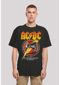 F4NT4STIC Herren T-Shirt "ACDC Rock Band Shirt For Those About To Rock 1981", schwarz, casual, Gr. XXL, Obermaterial: 100% Baumwolle, Shirts, Print