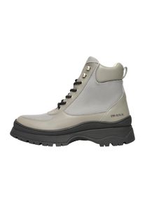 N91 Herren Schnürboots "Style Choice GH1", Gr. 46, grau, Leder, casual, Schuhe