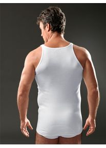 Schiesser Herren Unterhemd, Gr. 7, weiß, 100% Baumwolle, Unterhemden