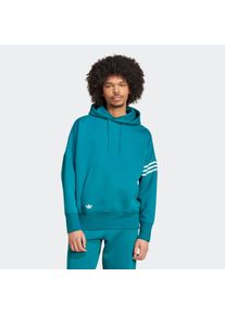Herren Kapuzensweatshirt "NEU C HD", grün, sportlich, Gr. XL, adidas originals, Obermaterial: 53% Baumwolle, 47% Polyester, Sweatshirts