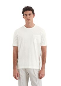 Marc O'Polo MARC O'POLO Herren T-Shirt "aus softem Slub-Jersey", weiß, Basic, Gr. XL, unifarben, Obermaterial: 100% Baumwolle, Shirts