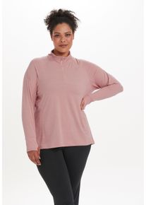 Q BY ENDURANCE Herren Funktionsshirt "Fermier", rosa, sportlich, Gr. 46, unifarben, 88% Polyester, 12% Elasthan, Shirts, aus atmungsaktivem
