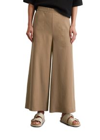 Marc O'Polo MARC O'POLO Damen Chinohose "aus TENCEL Lyocell-Leinen-Mix", braun, casual, Gr. 42, unifarben, Obermaterial: 90% Lyocell, 10% Leinen, Hosen