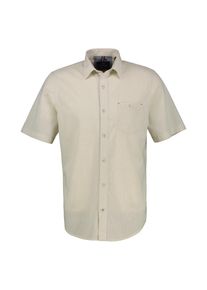 Lerros Herren Kurzarmhemd "Lerros Halbarmhemd in Großen Größen", weiß, Gr. 6XL, 80% Baumwolle, 20% Leinen, Hemden