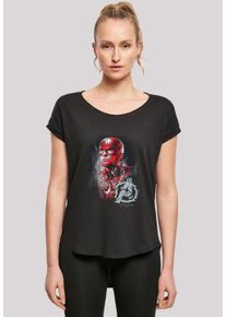 F4NT4STIC Damen T-Shirt "Avengers Endgame Captain America", schwarz, casual, Gr. XS, Obermaterial: 100% Baumwolle, Shirts, Damen,Premium