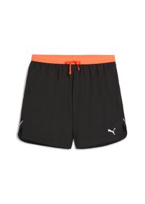 Puma Herren Laufshorts "ULTRAWEAVE 5" Laufshorts Herren"schwarz glowing rot, Gr. XS, Obermaterial: 100% Polyester; Taschenfutter: 100% Polyester;